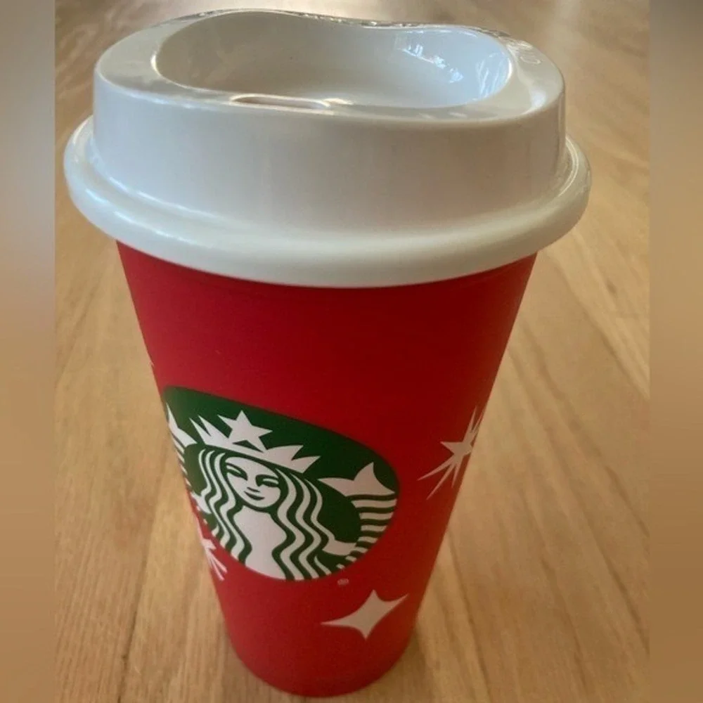 Starbucks 2022 Anniversary Red Mug 16oz Collectible‎ Fandom Coffee Cup Hot Cocoa